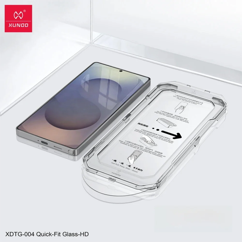 

‌Xundd Tempered Glass Screen Protector for Samsung S26 S25 S24 Ultra A56 A36 5G - HD Clear,Anti-Dust,Easy Installation 2.5 Glas