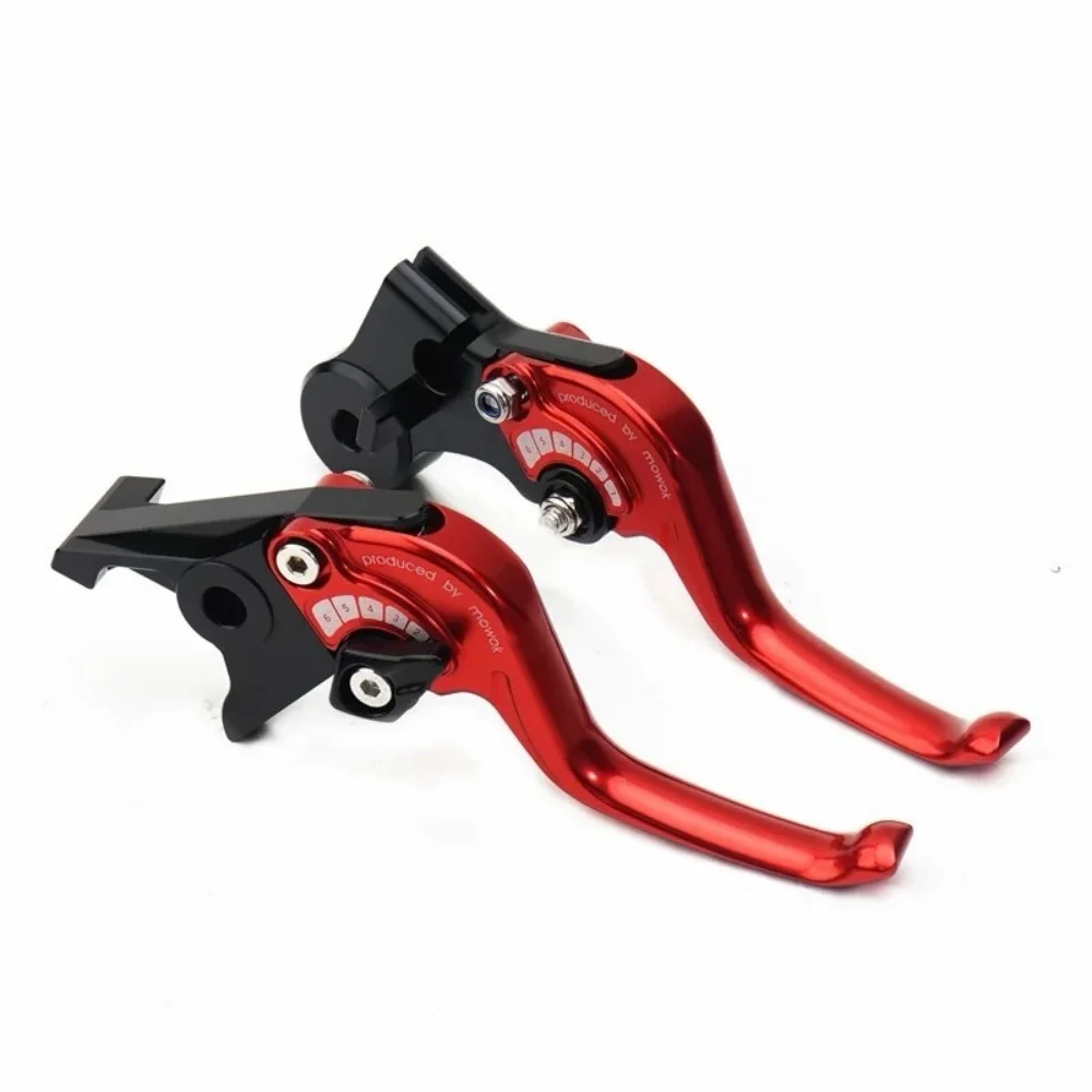 ل Haojue DR300 TR300 مخصص قصيرة إصبعين المنافسة دواسة فرامل القرن المقود رافعة الملحقات