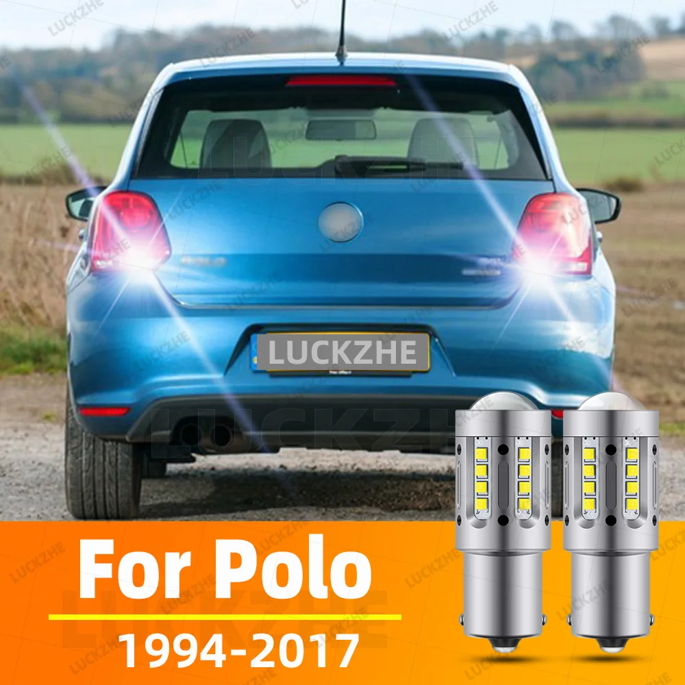 

2 шт. Canbus для VW для POLO 6R 6C 9N 9N3 6N 6N1 6N2 1994-2013 2014 2015 2016 2017 Резервная светодиодная лампа заднего хода без ошибок