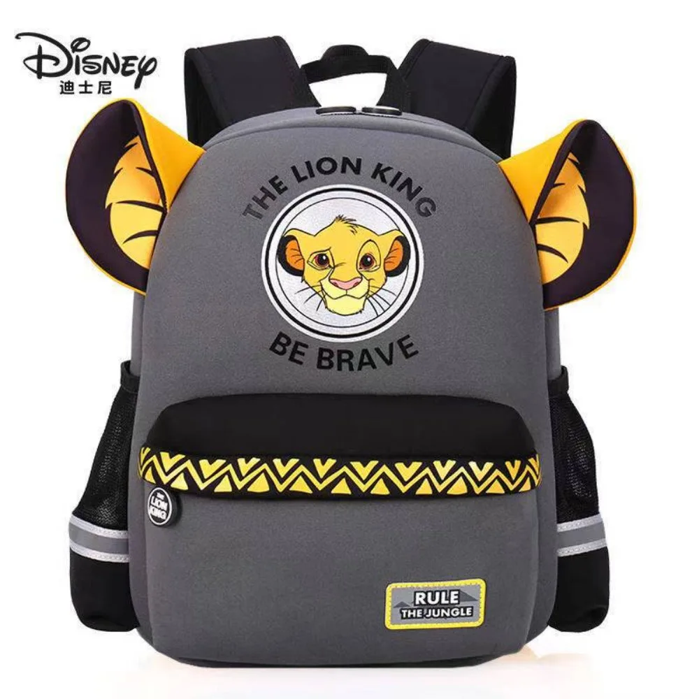 Disney Kindergarten Backpack Breathable Ultra Light for Boys Aged 3-6 Boys Girls Preschool Middle Large Class Children Backpack