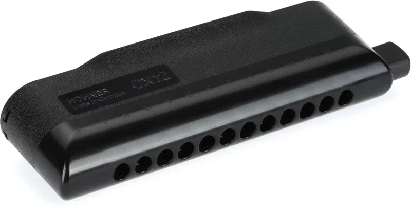 Armonica nera Hohners CX12 nuovissima e originale