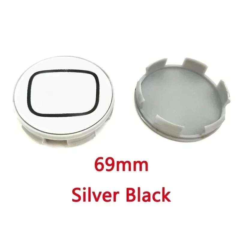 4 Stuks 58Mm 60Mm 69Mm Wielkap Hub Cover Badge Embleem Voor Honda