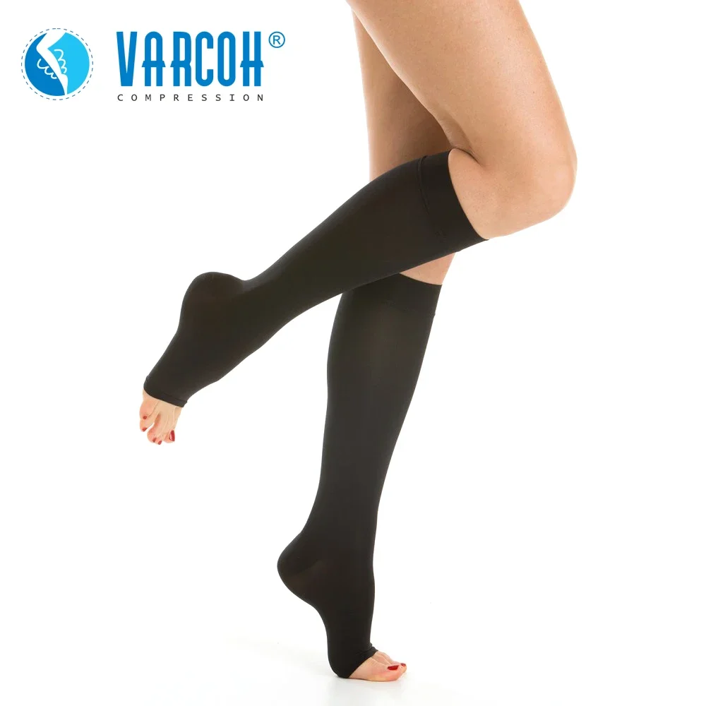 30-40 mmHg Compression Socks Women & Men - Best Support Stockings for Running Medical Athletic Sports Flight Travel Pregnancy