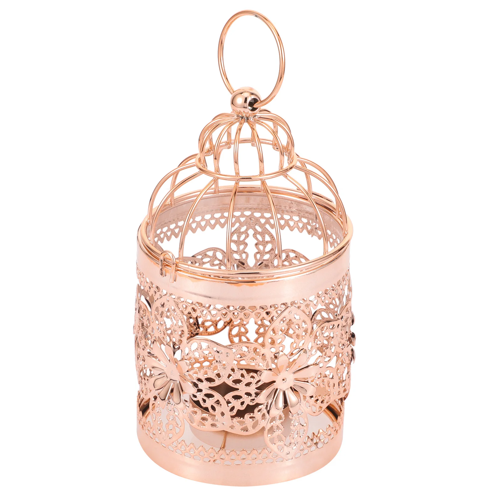 

Vintage Birdcage Holder Metal Tealight Lantern Tea Light Holder Decorative Wall Home Party Decoration Iron Candlestick