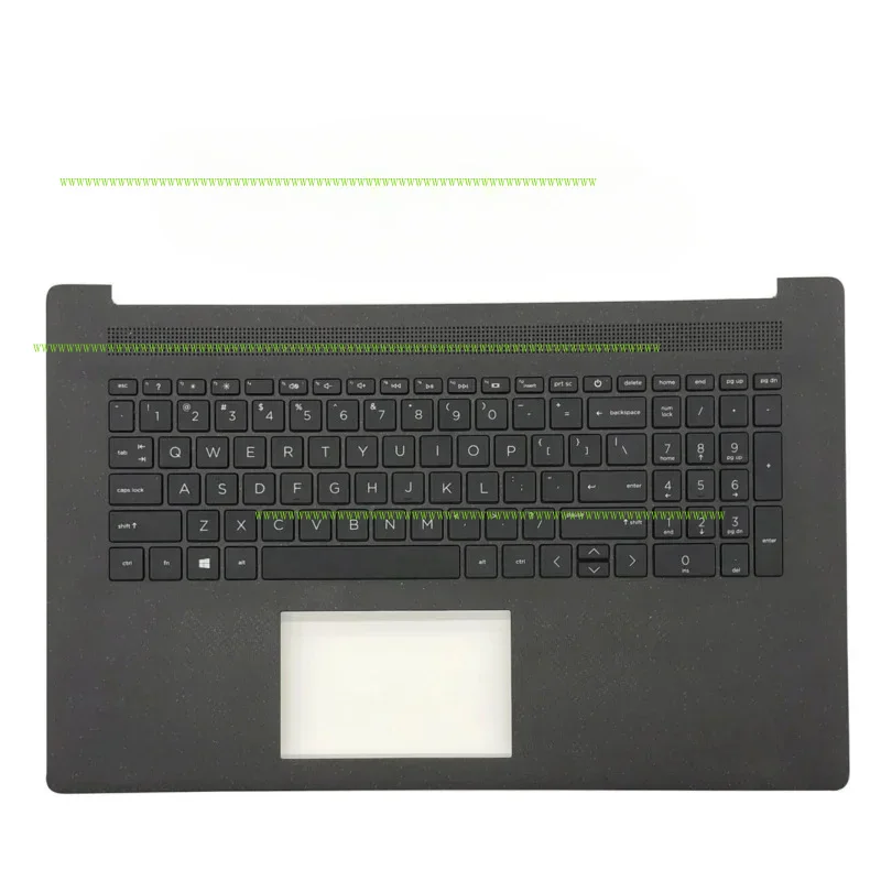 

F new for HP 17-cn 17-cp 17t-cn palmrest non-backlit keyboard m502021 -001 Black