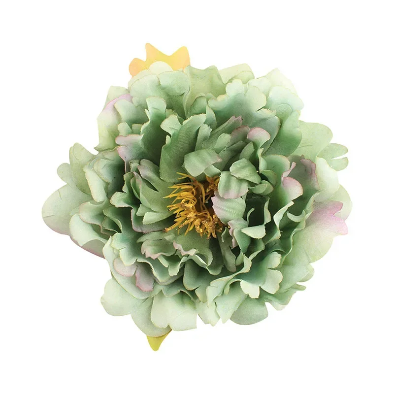 Handmade Fabric Flower Brooch Pins Ribbon Big Corsage Hair Clips for Women Wedding Party Brooches Fashion Jewelry Accessories