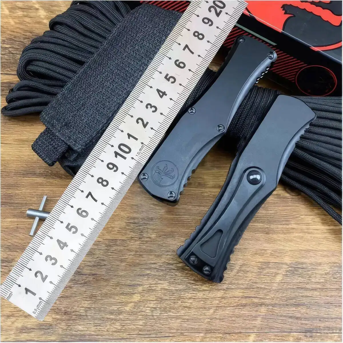 مايكرو تك هيرا II سكين EDC صغير جيب سكاكين تكتيكية للدفاع عن النفس صلابة عالية متعددة المهام سكين صيد خارجي #3