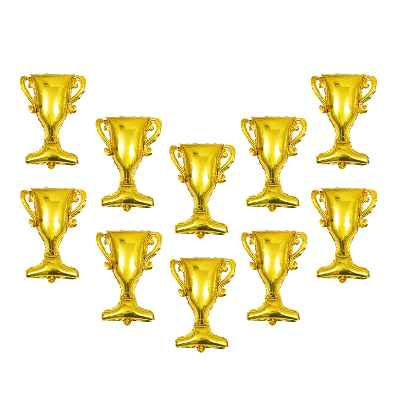 

10Pcs Trophy Gold Aluminum Foil Balloons Graduation Party Decorations Birthday Party Supplies Trophy Balloon