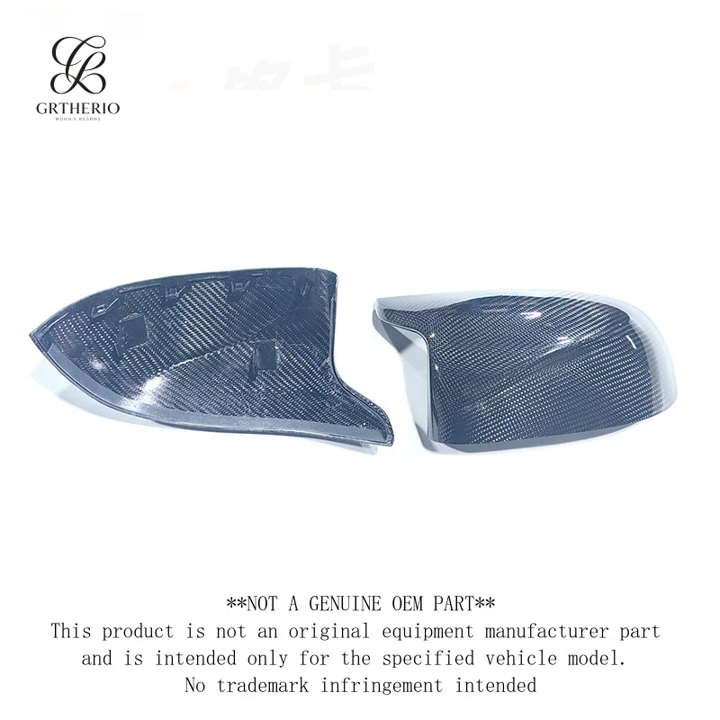 Suitable for BMW F95/96/97/98 X3M X4M X5M X6, replacement carbon fiber rearview mirror housings