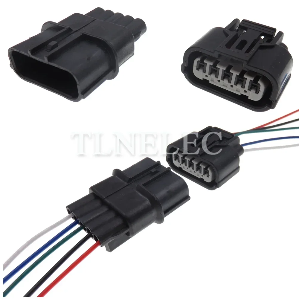 5 Pin Way Car Wire Cable Socket with Wires Auto Intake Pressure Oxygen Sensor Sealed Connectors For Honda 6189-1081 6918-2128