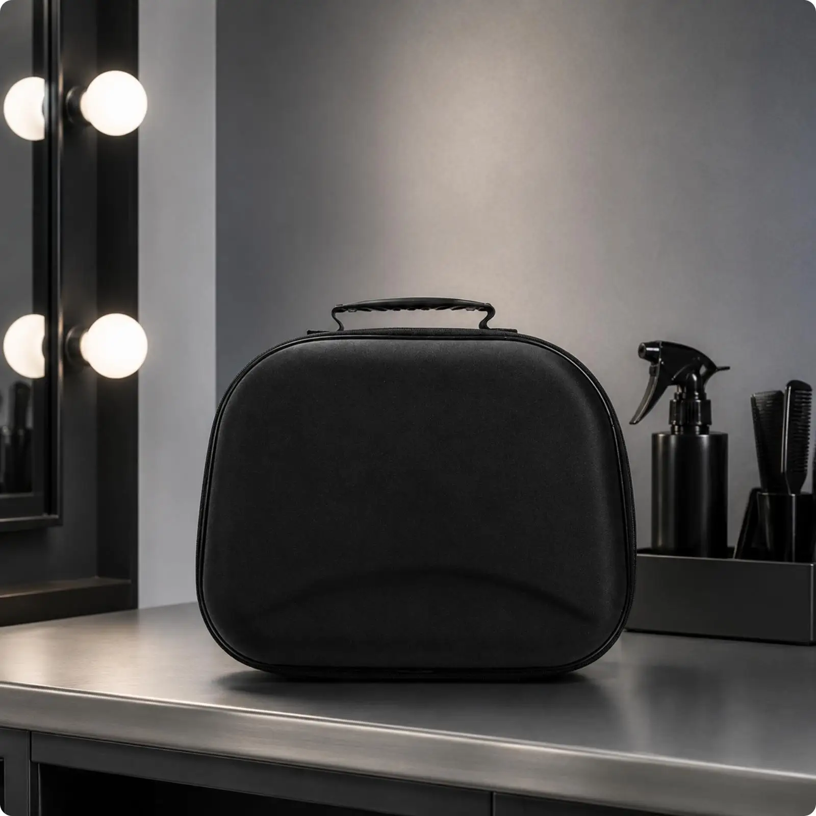 EVA Hairdressing Tool Bag Hairdressing Tool Bag with Interior Pockets for Mobile Hairstylists, Home-Use Styling, Training