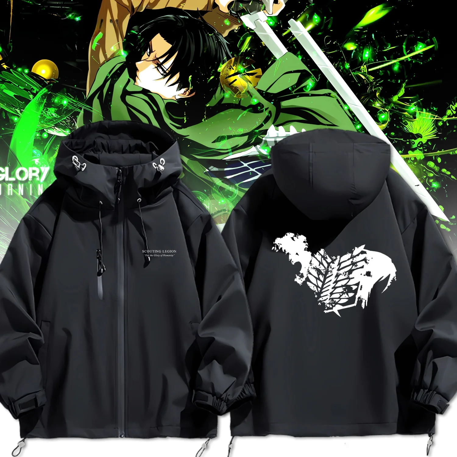attack-on-titan-three-headed-eagle-free-wing-casual-hooded-unisex-jacket-polyester-fiber-waterproof-outdoor-leisure-coat