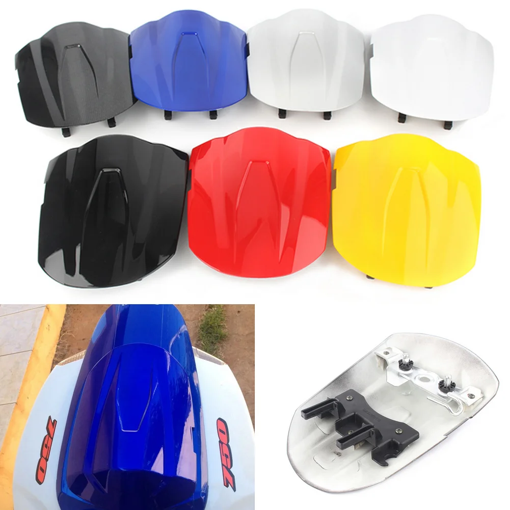 For Suzuki GSX-R GSXR 600 750 GSXR600 GSXR750 K8 2008-2010 ABS Motorcycle Pillion Rear Seat Cover Passenger Cowl Solo Fairing