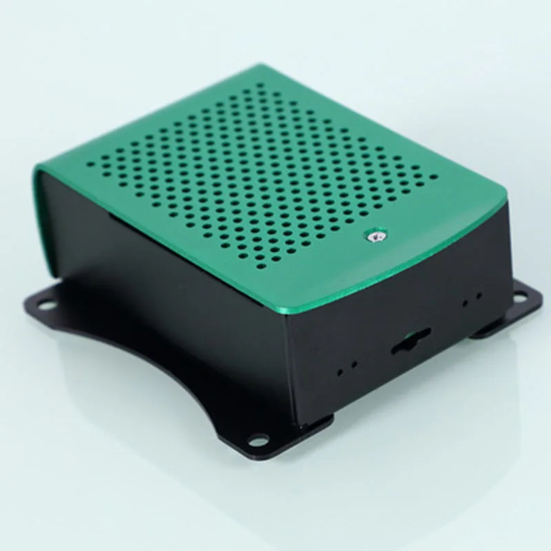 

For Raspberry Pi 3B shell Raspberry Pi 4B Generation Metal Shell Aluminum Alloy Universal Cooling Chassis Protective Shell