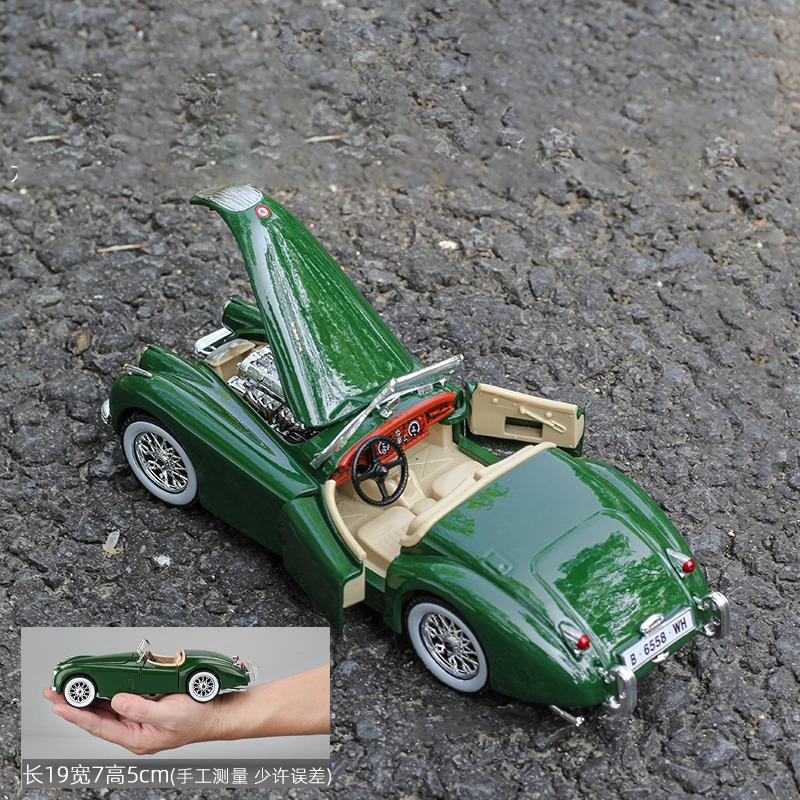 Bburago 1:24 Jaguar XK120 Roadster 1951 Alloy Car Model Diecasts & Toy Vehicles Collect Car Toy Boy Birthday gifts