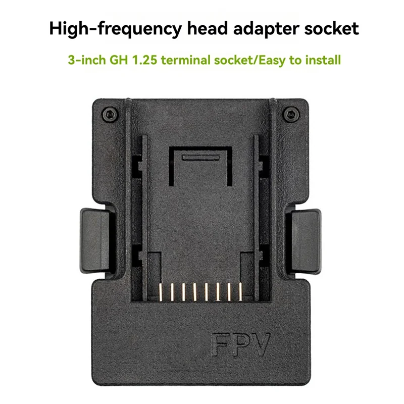 Micro To Nano Module Adapter With JR Input / Nano Output For Frsky ELRS Futaba Jumper Radiomaster TBS Remote Control