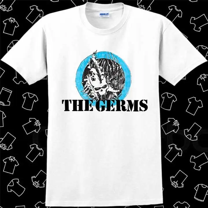 The Germs T Shirt Meme Funny Vintage Style Gamer Cult Movie Music Top Adult R744