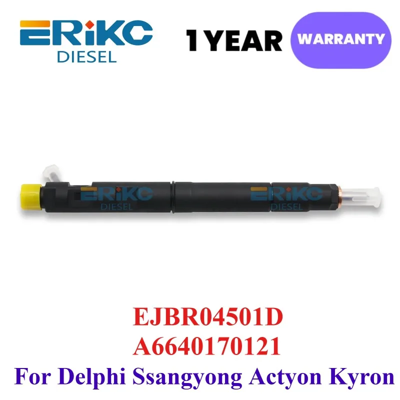 

Auto Fuel Injector EJBR04501D Nozzle Injector A6640170121 Diesel Oil Nozzle 4501D A 6640170121 for Ssangyong Actyon Kyron