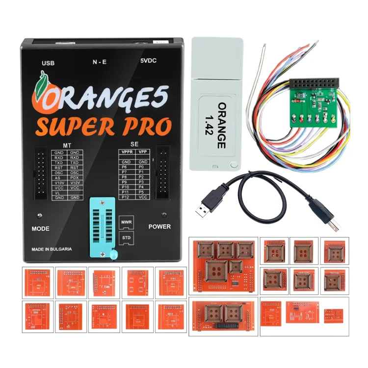 Newest Orange5 V1.42 Full Activation Programmer for Toyota for  for Suzuki Orange 5 Mileage Adjustment ECU Programming Tool