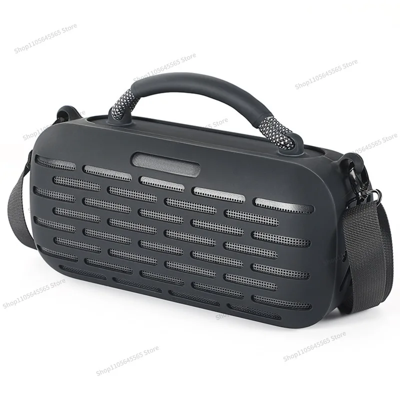 For Suitable for Portable Speakers, Silicone Protective Cover Can Be Carried Diagonally