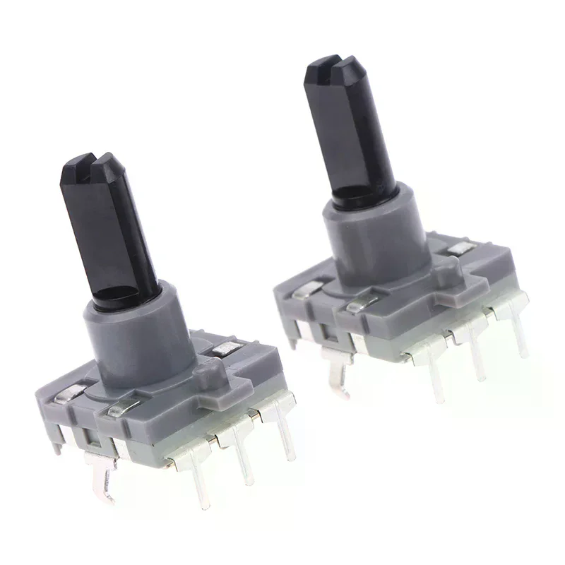 EC16 Rotary Encoder 3Pins 360 Degree Infinite Rotation Gear Selection Controller Washing Machine Microwave Oven Accessories 2Pcs