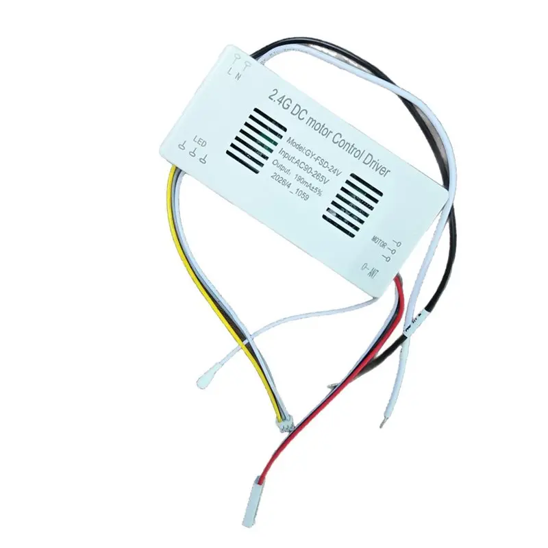 L65A-Fan Light Driver 6-Speed   Adjustable Remote Control Wide Voltage Inverter Controller 110V-220V