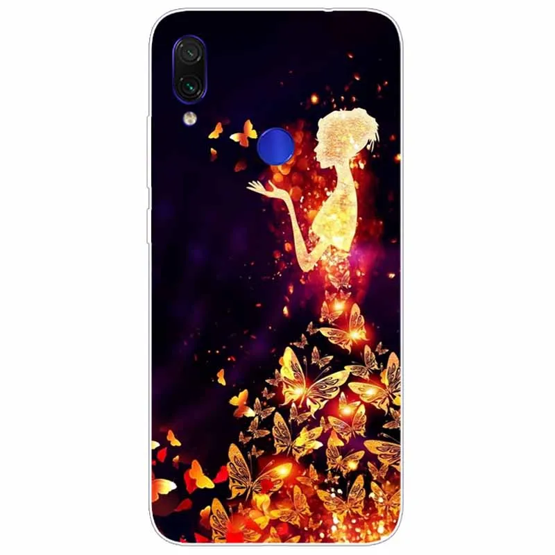 For Xiaomi Redmi Note 7 Case 6.3\'\' Soft Silicone TPU Back Cases For Xiaomi Redmi 7A 7 Note7 Cover Shockproof Funda Capa Redmi 7