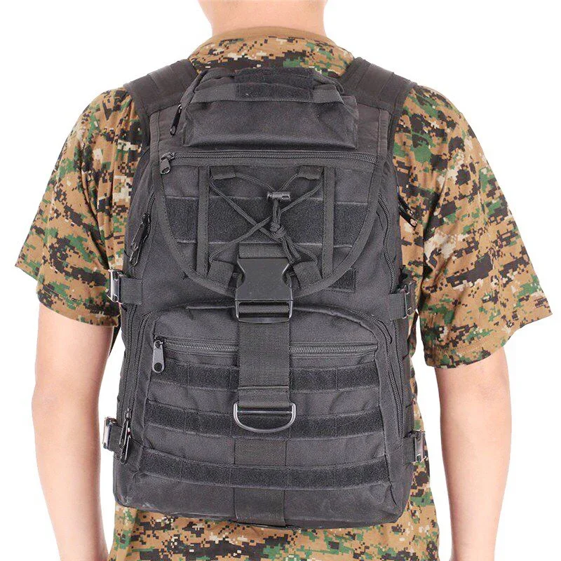 Outdoor Tactical Backpack X7 Molle System CampingTravel Kits Survival Bag Camouflage Hunting Bag Molle Back Pack 40L