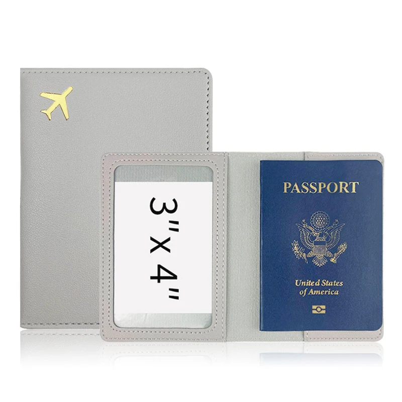 Thickened Travel Folder 11 Colors Travel Passport Case Pu Leather Passport Holder Pu Pu Leather Id Holder For Travel Essentials