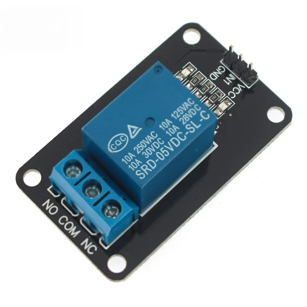 Modulo relè a 1 canale 5V con accoppiatore ottico KY-019 Modulo scheda relè a via singola per Arduino