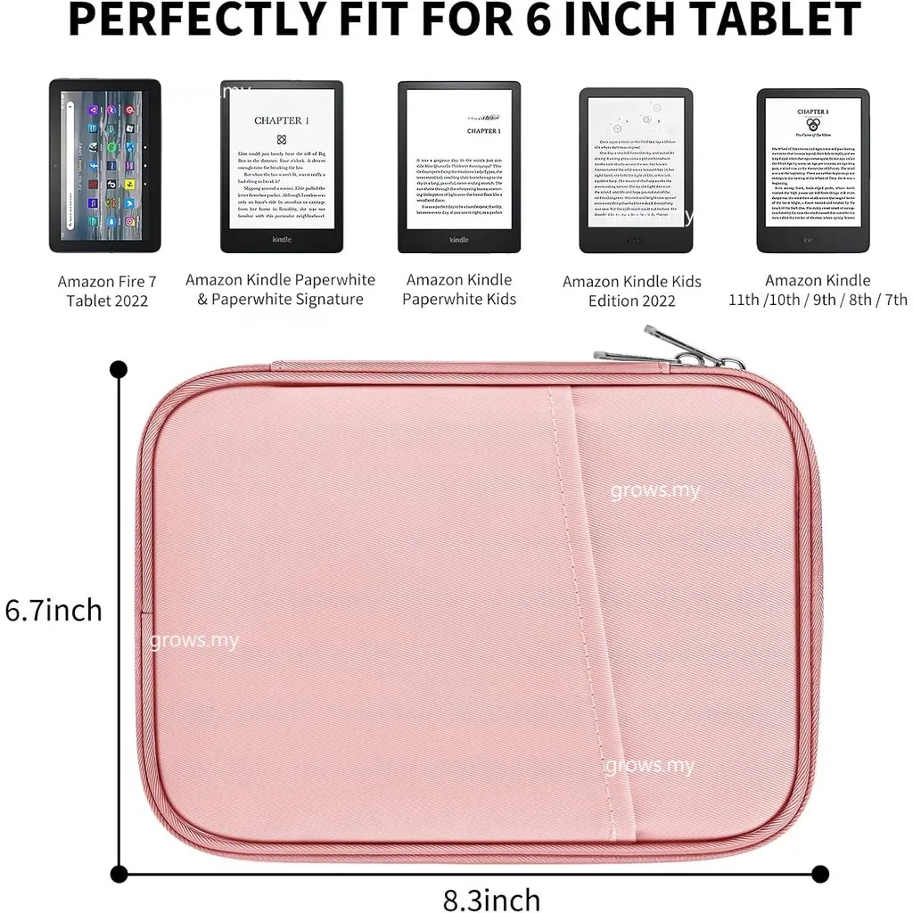 حقيبة كم عالمية للكمبيوتر اللوحي مقاس 7-8 بوصة TechLife Pad Lite 8 بوصة حافظة لجهاز Blackview ZENO 1 8.0 بوصة 2025 #2