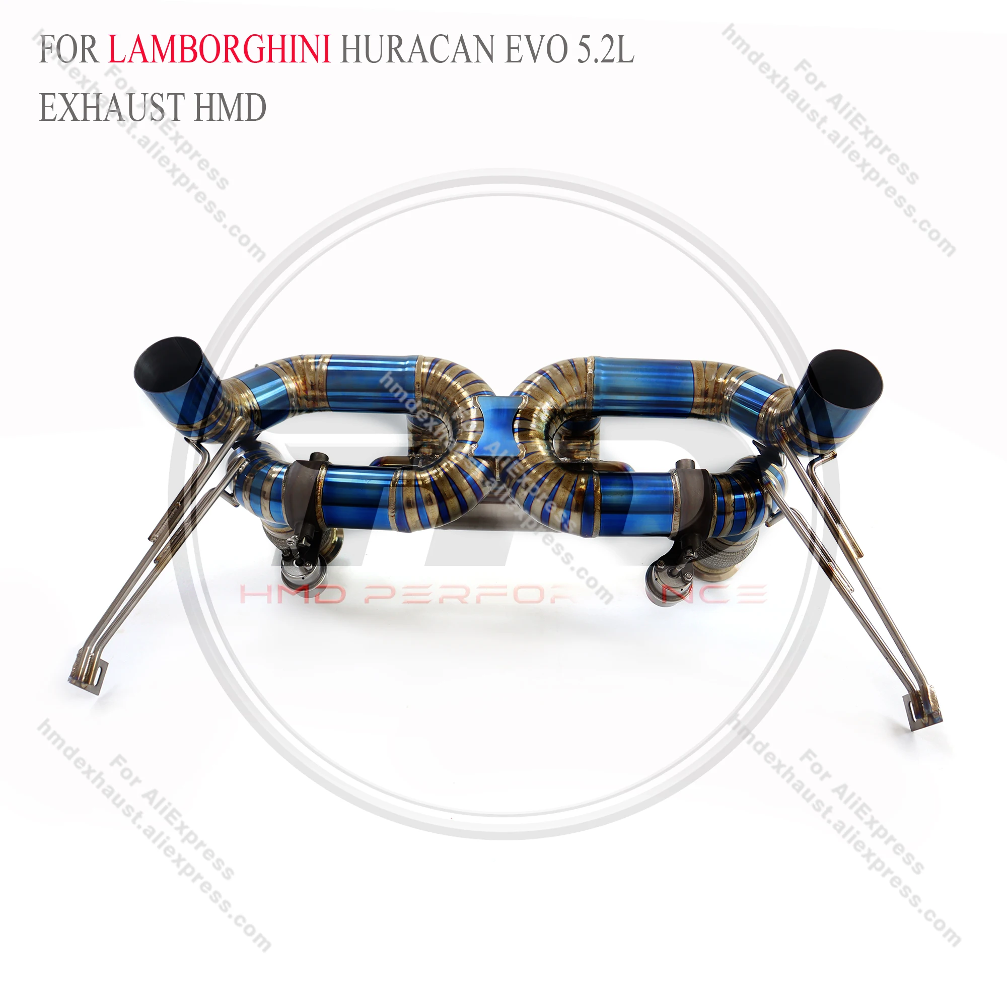 

HMD Titanium Exhaust System Performance Catback for Lamborghini Huracan EVO 5.2L 2019+ With valve