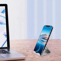 Metal Desktop Mobile Phone Stand For Smartphone 13 Inch Tablet Desk Holder Portable Storage Bracket Drop-resistant Phone Holder