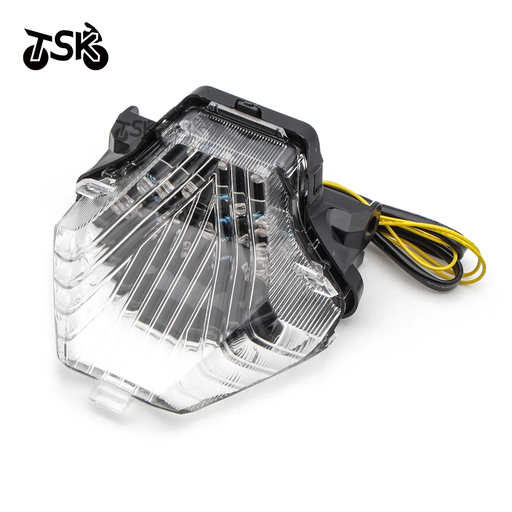 

Motorcycle Accessories For YAMAHA MT07 FZ07 MT25 MT03 YZF R3 R25 2014-2016 2015 LED Tail Light Turn Signal Assembly Integrated