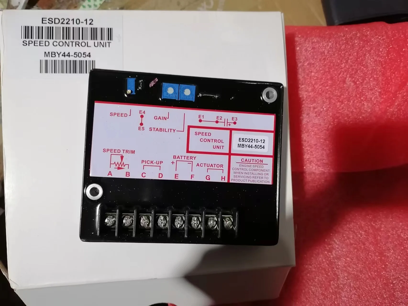 esd2210-12v-24v-speed-​​controller-board-diesel-generator-set-accessories-electronic-speed-​​governor-speed-​​controller
