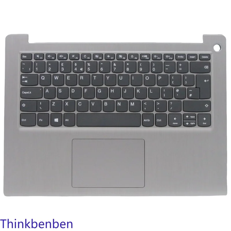 UK English Keyboard Upper Case Palmrest Shell Cover For Lenovo Ideapad 3 14 ADA05 IIL05 ARE05 14IGL05 14IML05 14ITL05 5CB0X56615