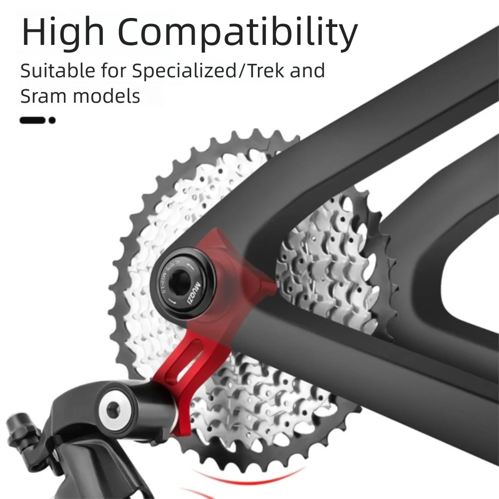 

Gear Tail Hook Parts M12-1.0 UDH Rear Hanger MTB Universal Thru Axle Rear Hook Unify Aluminum Alloy UDH Tail Hook Bicycle Frame