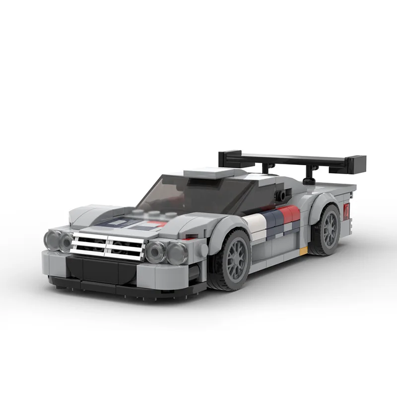 Speed Racing Car Model MOC Building Bricks CLK GTR #11 Racing Car Modular Technology Children Holiday Gifts Assemble Toys Suit view 2