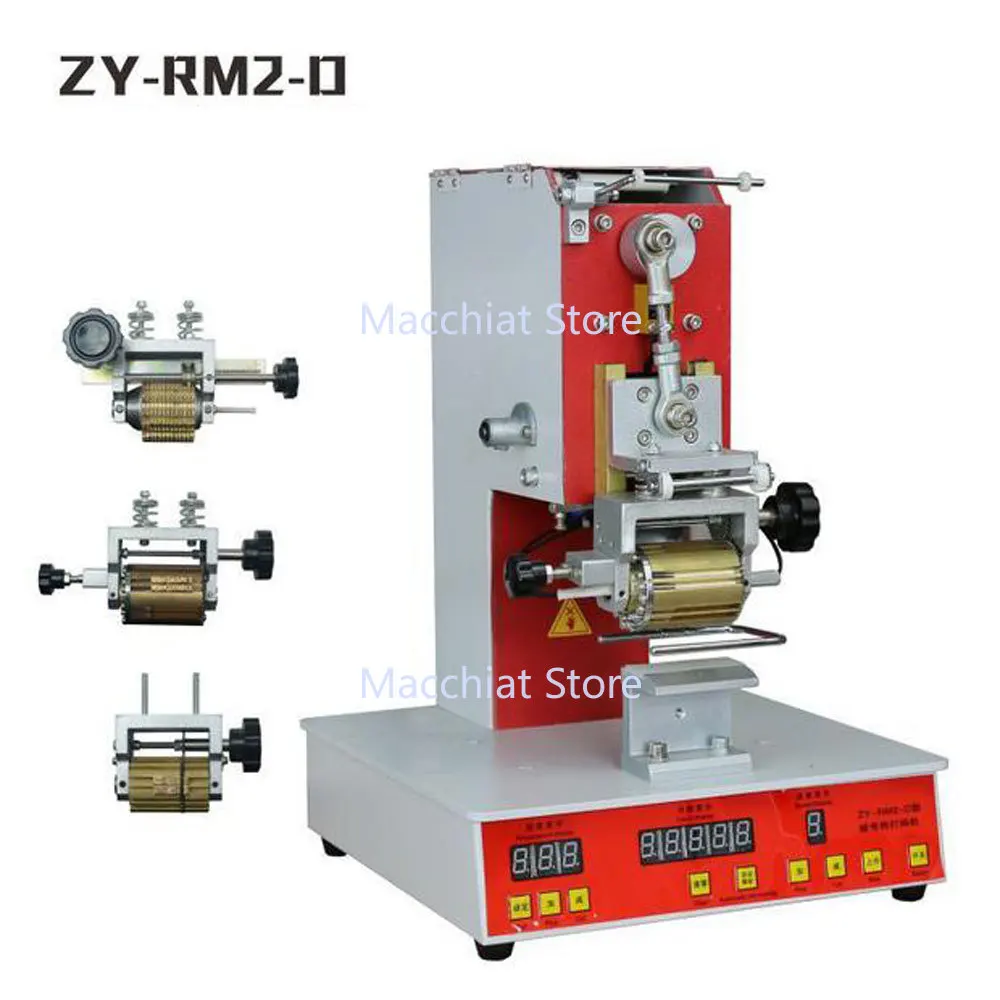 

Electric coding machine Dialling code printer Automatic Stamping Machine,leather LOGO Creasing machine single row 13 bits