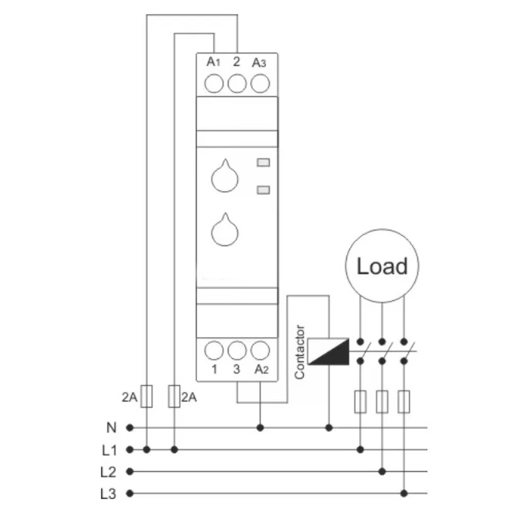 Multifunction Time Delay Relay AC220V DIN Rail Mount 5A 1NO+1NC Contact Adjustable Timer with LED Indicator Time Relay Switch
