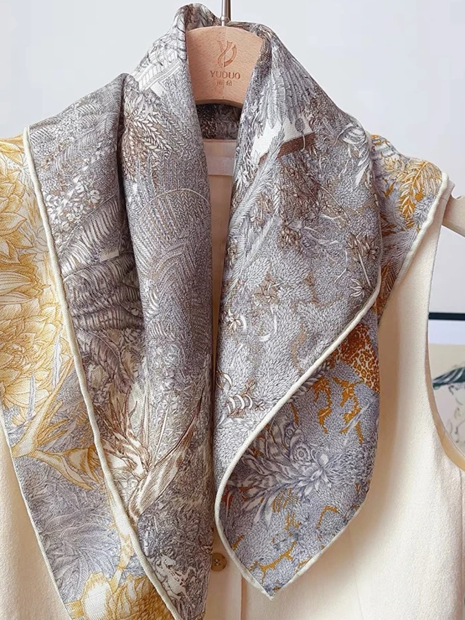 silk-wool-blend-handmade-edged-scarf-korean-style-print-geometric-pattern-small-square-scarf-for-all-seasons-unisex