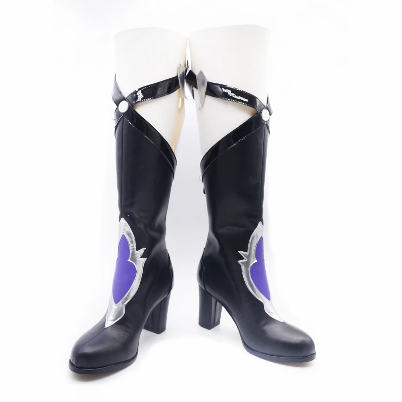 Game Honkai Star Rail Black Swan Cosplay Shoes Boots Anime Role Play Halloween Carnival Costume Outfit Party Prop Custom Made