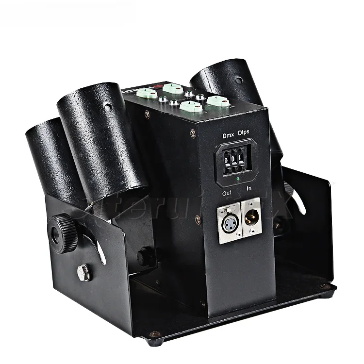 High Quality Four Shots Confetti Launcher,DMX for Events Clubs DJ Weddings Stage Concerts image 2