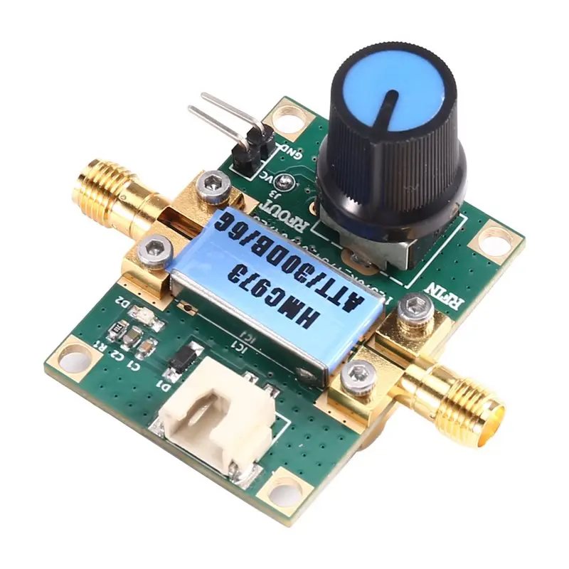 

B44C ALC Enabled HMC973 Voltage Attenuator Gold Plated For RF Boards 6Ghz Bandwidth Up To 31Db