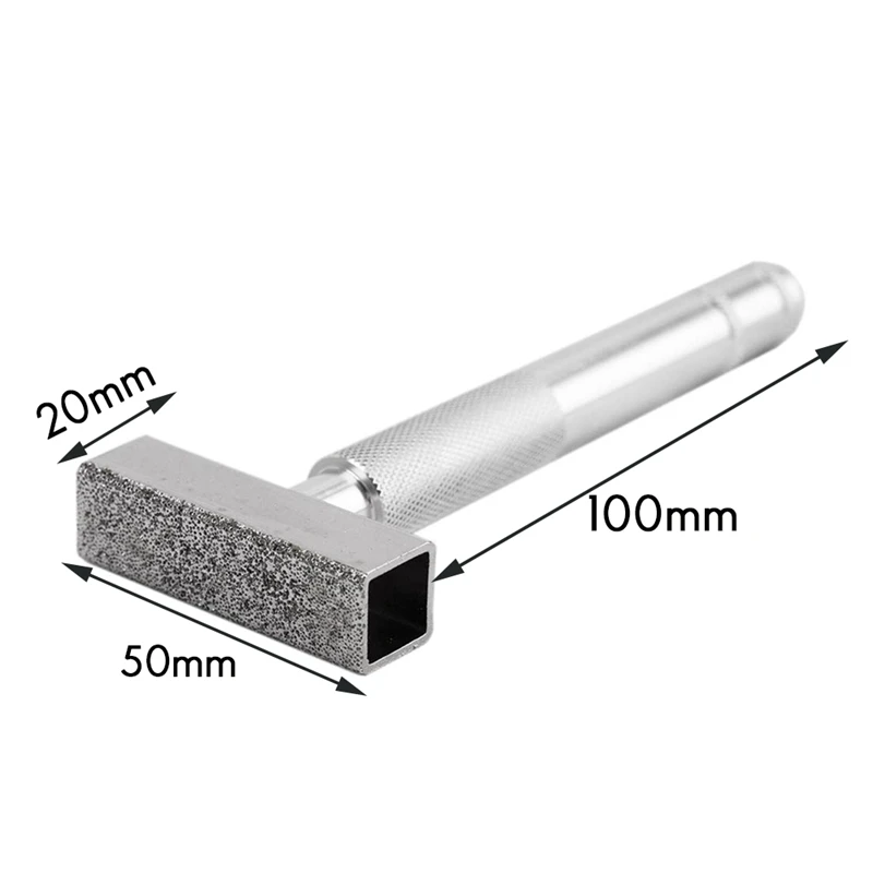 AC88 2 Pack Diamond Grinding Wheel Dresser, Wheel Stone Corrector Tool for Bench for Grinder, 50x20mm Head