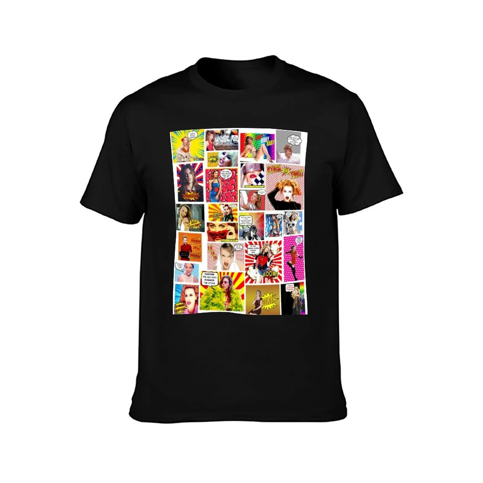 Kylie Minogue.....Even MORE POW Wow K35 T-Shirt, Summer Casual Cotton Tee, Oversized Streetwear Tops, Vintage Graphic Print