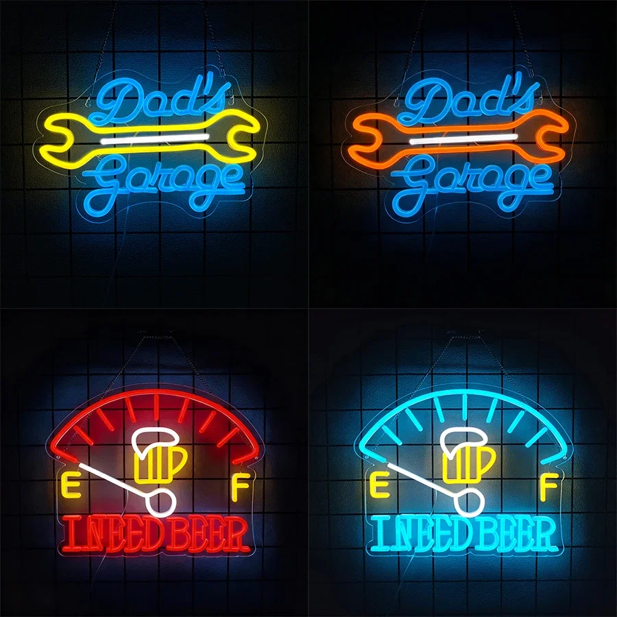 

Икона метра уровня масла и пива, светодиодная неоновая вывеска гаража, используемая для гаража, ремонта, бара, человеческой пещеры, декора клуба и спальни.