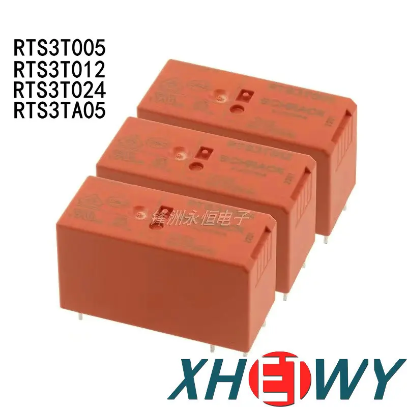 

Relay RTS3T005 RTS3T012 RTS3T024 RTS3TA05 6-pin normally open 16A DC12V DC5V DC24V