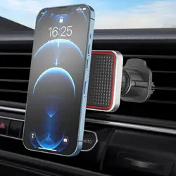 Soporte magnético de teléfono para coche, accesorio Universal para ventilación de aire, actualización de 2023