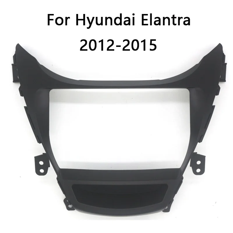 

9-дюймовая Автомобильная радиоустановка для Hyundai Elantra 2012, 2013, 2014, 2015, видеопроигрыватель, установка, рамка для приборной панели, комплект с креплением, ободок, отделка крышки